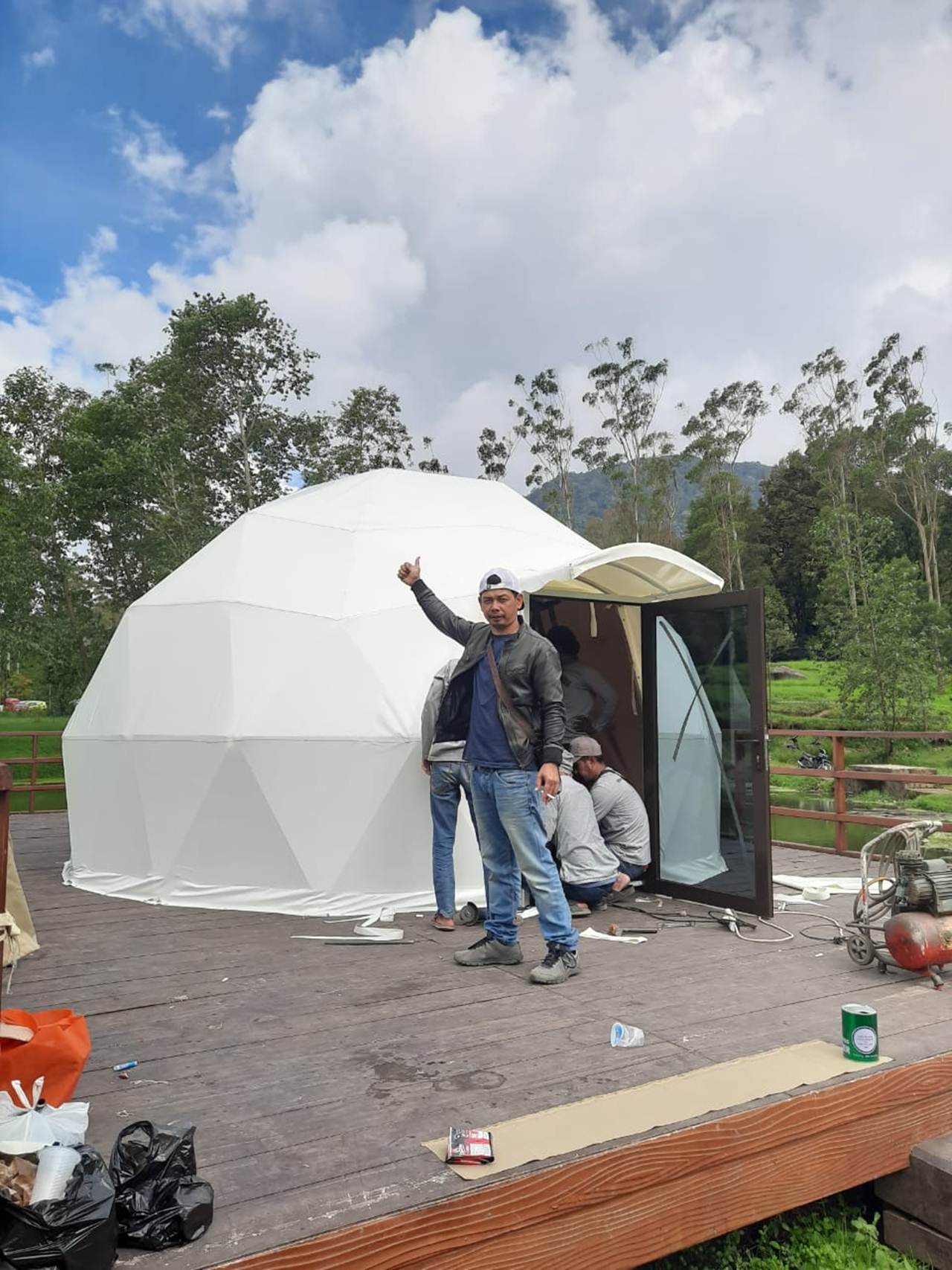 tenda geodesic